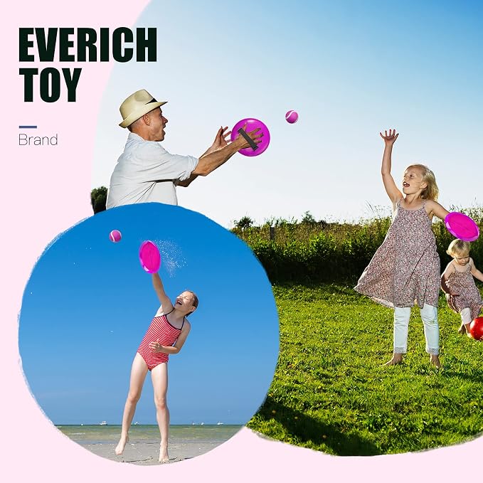EVERICH TOY Upgraded Toss and Catch Ball Game Set, Kids Toy Stocking Stuffers - Image 6