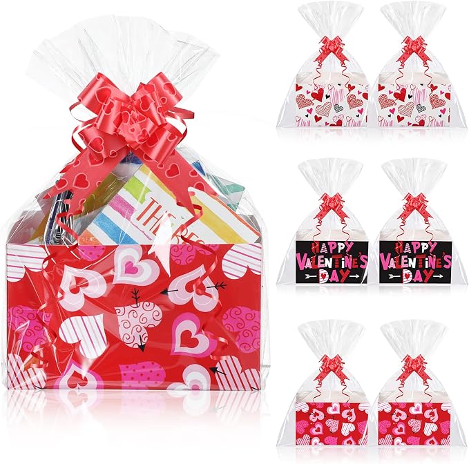 Tatuo 120 Pcs Valentines Day Baskets Gifts Empty Set Includes Valentines Empty by Tatuo