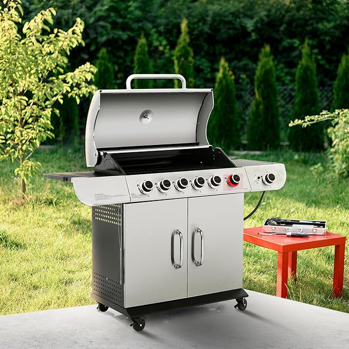 Royal Gourmet SG6002R 6-Burner Propane Grill - Image 2