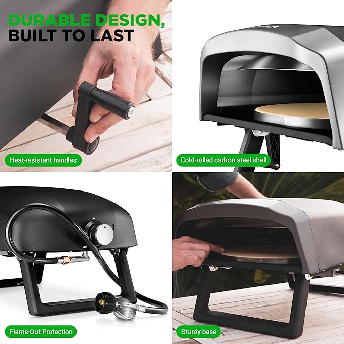 NutriChef Outdoor Pizza Oven - Image 5