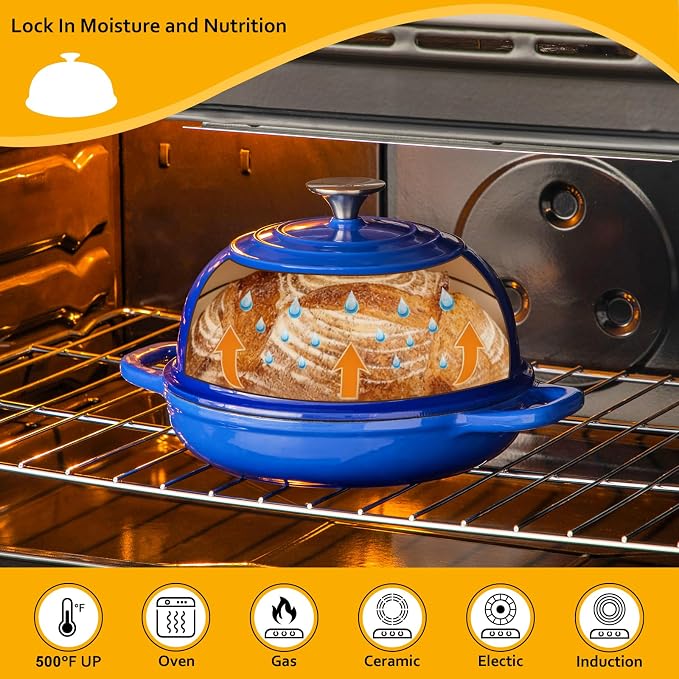 Velaze Enameled Cast Iron Dutch Oven - Image 3