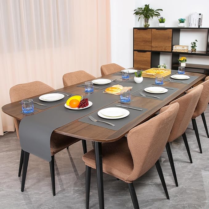 Myir JUN Table Runner Double Sided Vinyl Runner Table 72 Inch Long Runner - Image 6