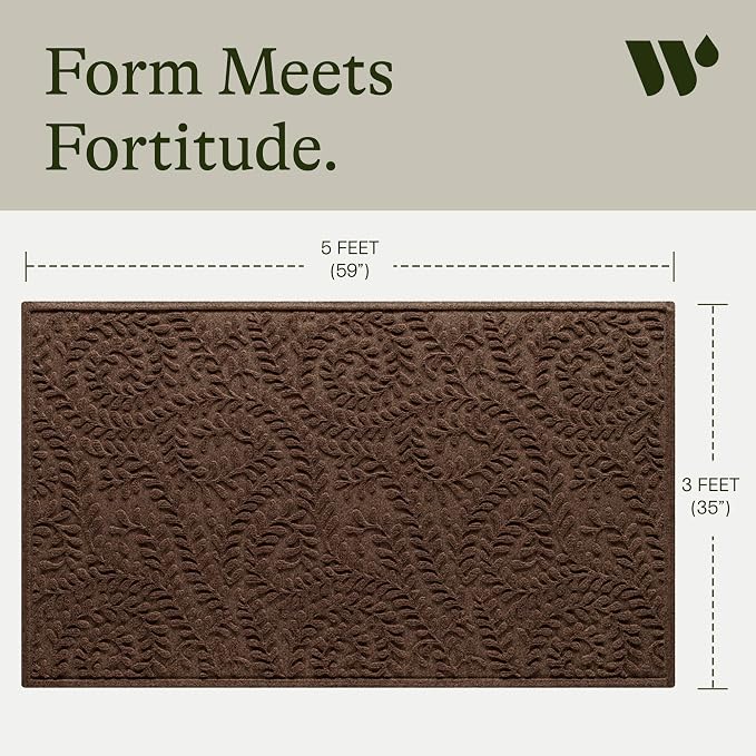 WaterHog Indoor/Outdoor Door Mat, Made in USA, Durable & Skid-Resistant Front - Image 3