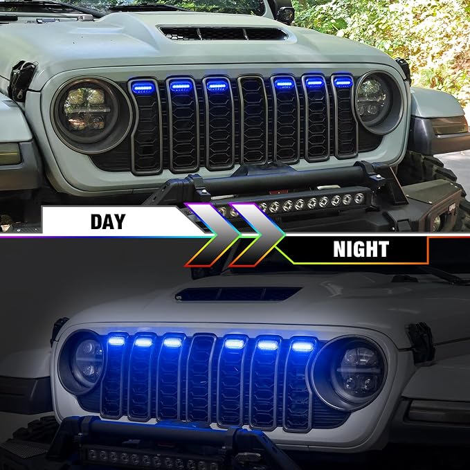 MAIKER RGB LED Grille Lights Compatible - Image 2