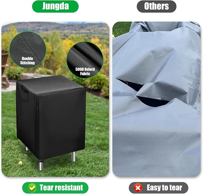Outdoor Prep Table Cover, 30 Inch Waterproof Stainless Steel Prep Cart Cover - Image 3