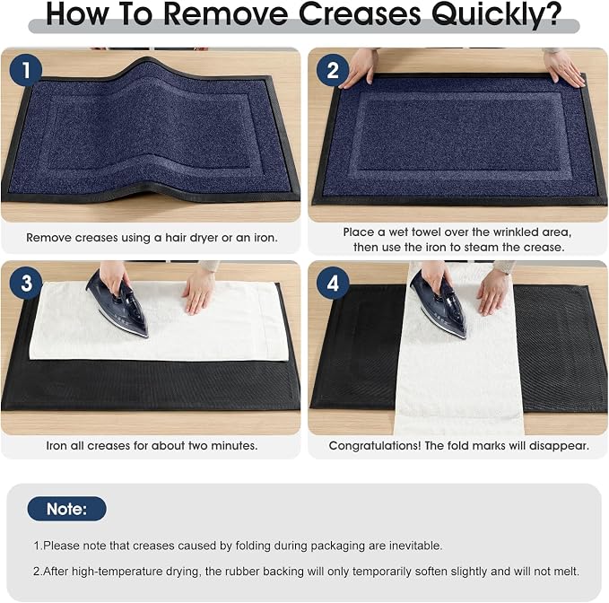 Extra Large Front Door Mat Outside Entrance Indoor Doormat, Outdoor Door Mats - Image 8