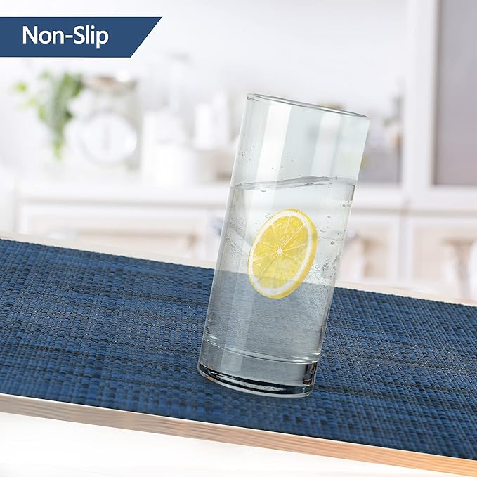 SLKQG Navy Blue Placemats Set of 8 - Image 6