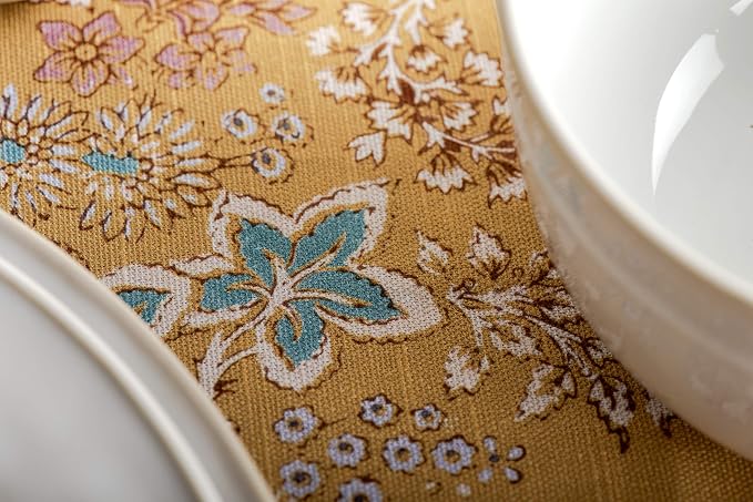 Maison d' Hermine Table Cloth Square Table 100% Cotton 60 x 60 Inches - Image 9