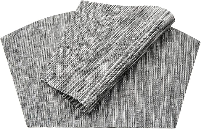 SHACOS Small Round Table Placemats Set of 4 Wedge Placemats Heat Resistant - Image 2