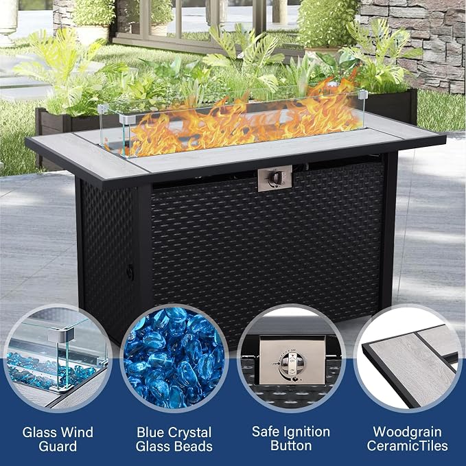 7 PCS Patio Furniture Set Outdoor Patio Furniture - Image 3