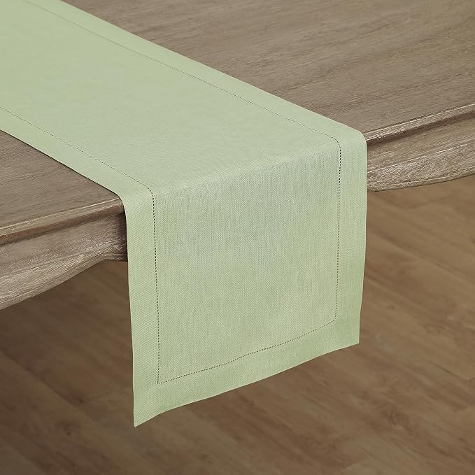 Solino Home Linen Table Runner 60 Inches - Image 2