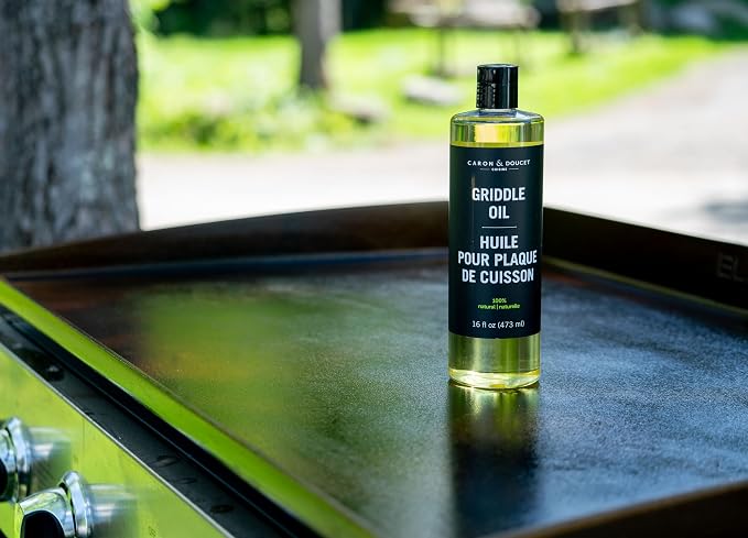 CARON & DOUCET Griddle Seasoning & Cleaning Oil | 100% Plant-Based & Food Grade - Image 5