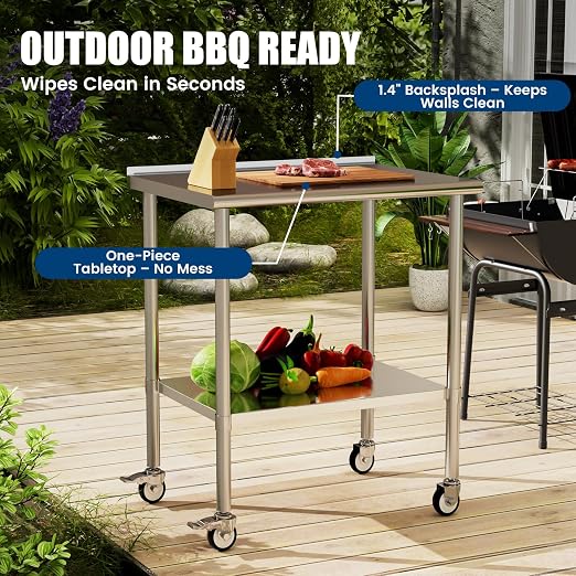 Stainless Steel Work Table - Image 7