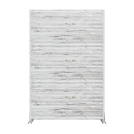 Casaphoria 72" H x 47" W Metal Outdoor Privacy Screen, Freestanding Decorative - Image 5