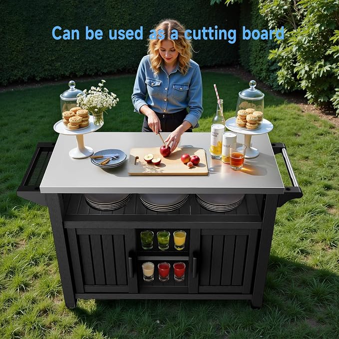 Portable Outdoor Prep Table - Image 2