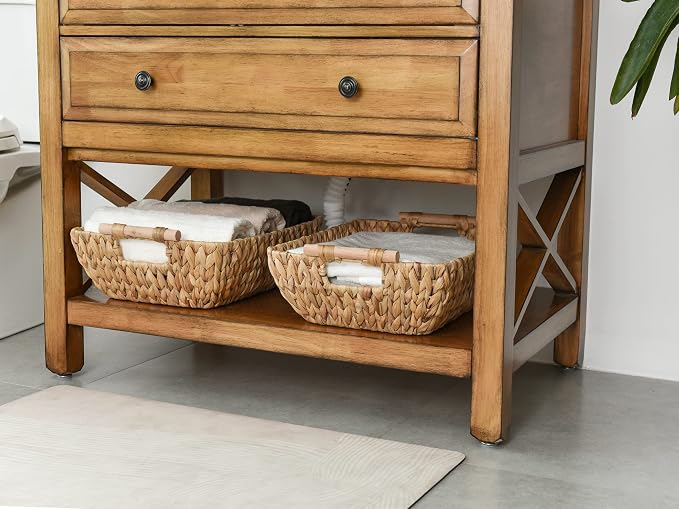 StorageWorks Hand-Woven Jumbo Storage Baskets - Image 5