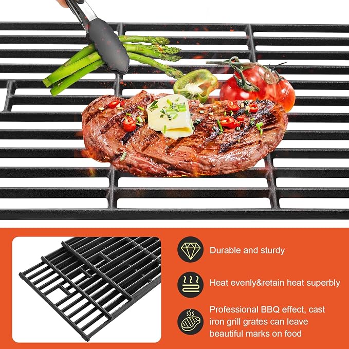 GGC 19 1/4" Grill Grates for Brinkman 810-8500-S 810-8501-S 810-8502-S - Image 4
