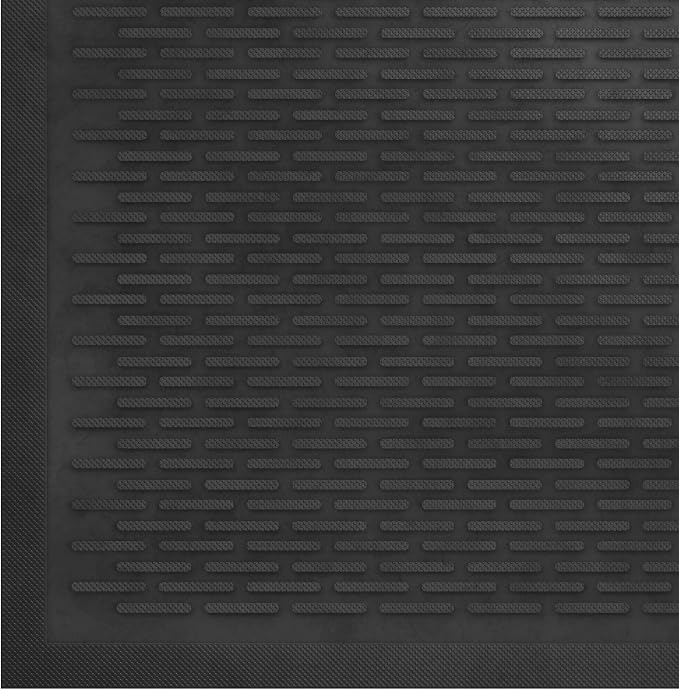 Ottomanson Heavy Duty Rubber Floor Mat – Non-Slip, Waterproof, or Patio – Stain - Image 7