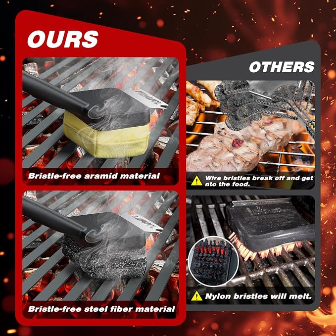 Grill Brush for Outdoor Grill - Image 3