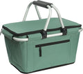 Picnic Basket, SIYUAN Collapsible Shopping Basket by SIYUAN