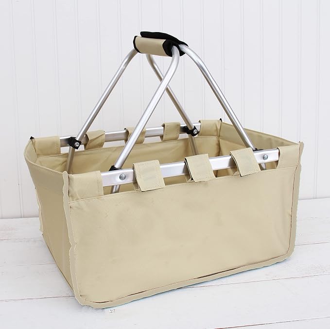 Threadart Large Collapsible Market Basket by ThreadArt