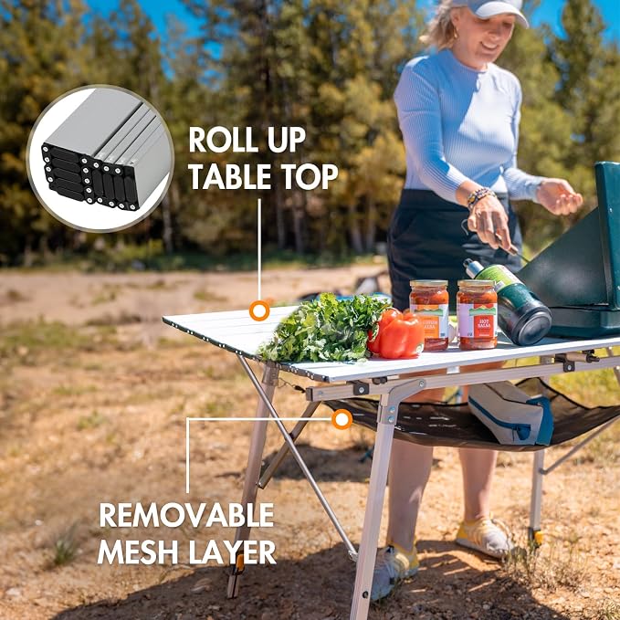 PORTAL Camping Table Portable Foldable - Image 4