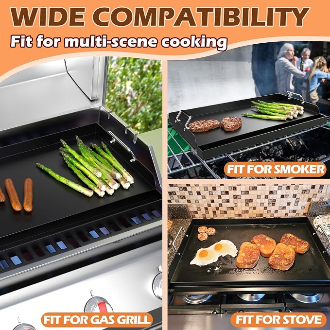 Universal Nonstick Cast Iron Griddle - Image 7