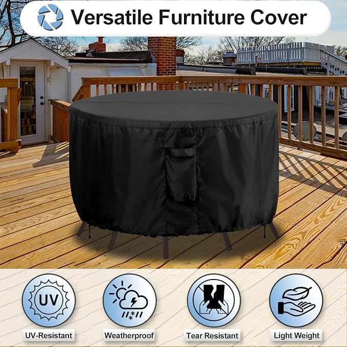 OutdoorLines Outdoor Waterproof Patio Table Furniture Set Covers - Image 4