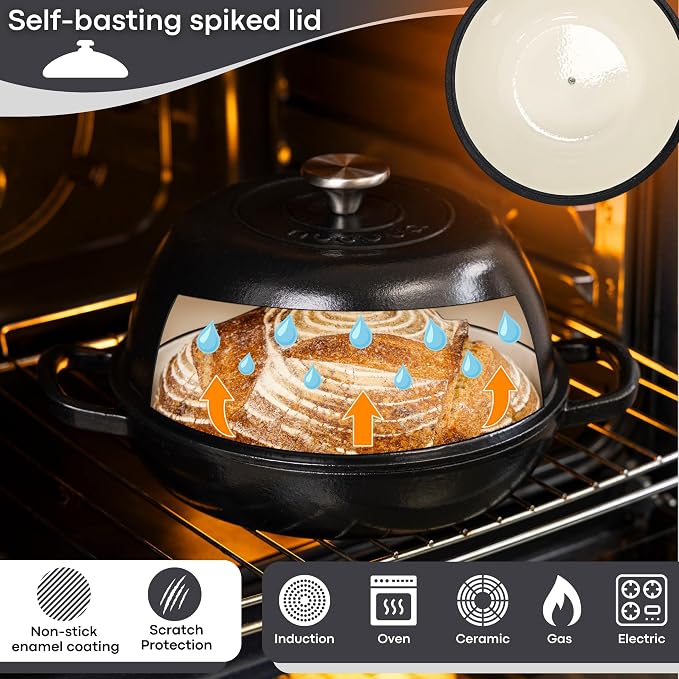 Enamelled Cast Iron Dutch Oven Pot – Dutch Oven - Image 3