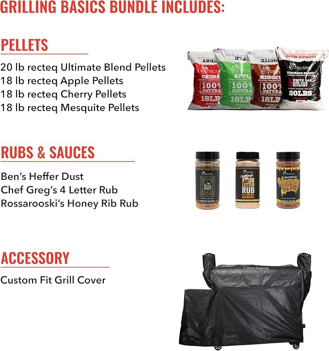 recteq DualFire 1200 Wood Pellet Smoker Grill, Wi-Fi Electric Pellet Grills - Image 3