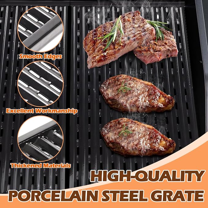 17" Infrared Grill Grates for Charbroil Performance 4 Burner 463365021 - Image 4