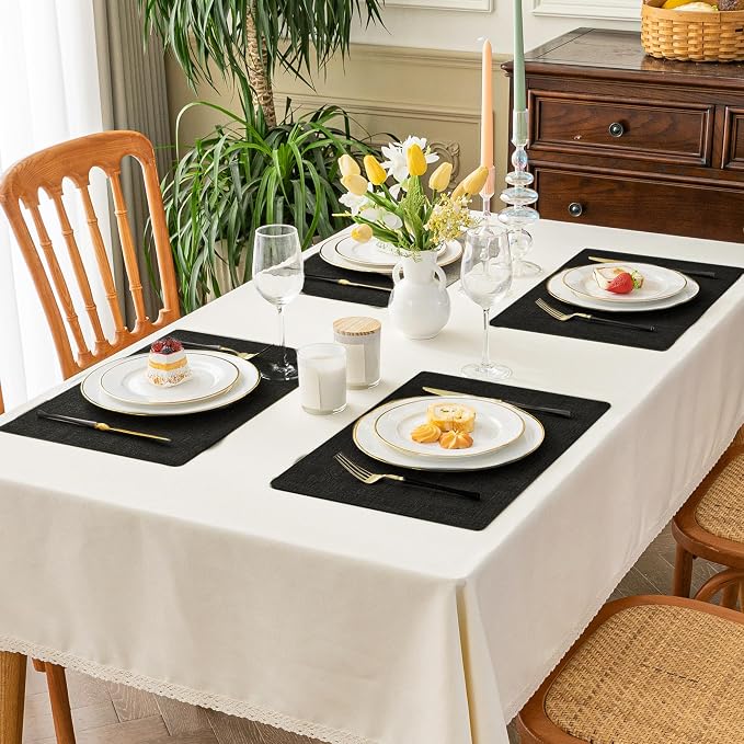 Romanstile Vinyl Placemats Set of 6-12 X 17 Inch - Image 7