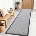OLANLY Front Door Mat Outside Entrance 71x23, Heavy Duty Sturdy Natural Rubber by OLANLY