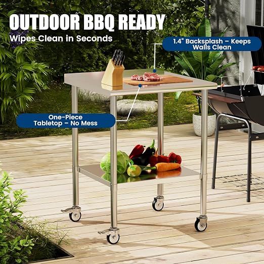Stainless Steel Work Table - Image 7