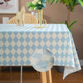 Rectangle Table Cloth, 100% Waterproof Tablecloth Oil Proof Spill Proof Vinyl by Unknown