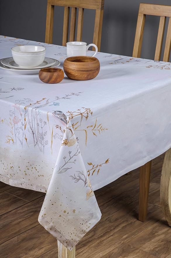 Maison d' Hermine Table Cloth Rectangle Table 100% Cotton 60 x 90 Inches - Image 8