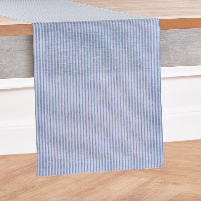 Solino Home Linen Table Runner 90 Inches Long - Image 2
