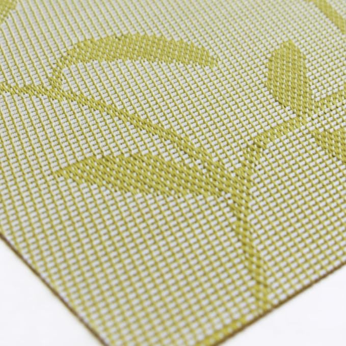 Leaf Placemats Set of 8, Non-Slip Heat-Resistant 18" x 12" Vinyl Washable - Image 3