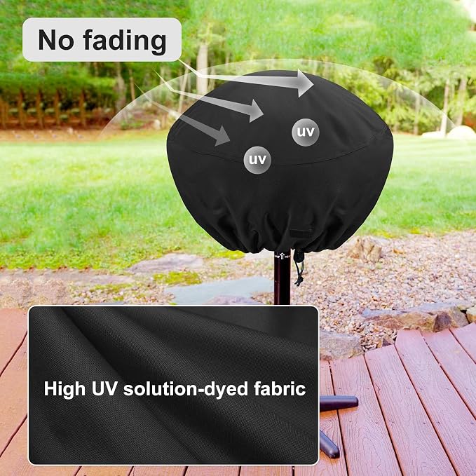 NettyPro Grill Cover for George Foreman, Waterproof Heavy Duty Outdoor Indoor - Image 3