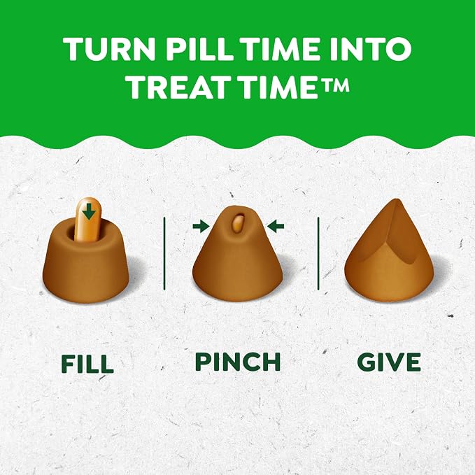 Greenies Pill Pockets for Dogs, Large Size Soft Dog Treats, Peanut Butter Flavor - Image 3
