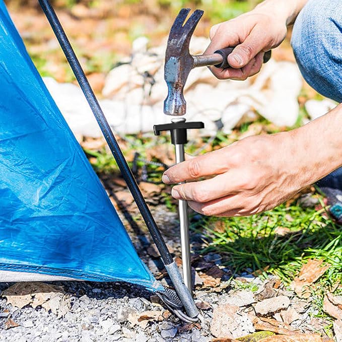 Eurmax USA Galvanized Non-Rust Camping Family Tent Pop Up Tent Stakes Canopy - Image 6