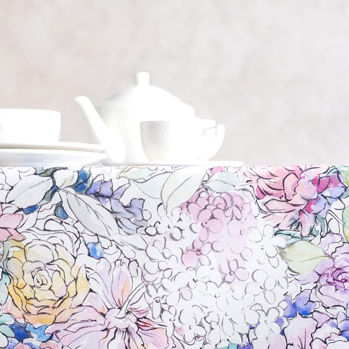 Maison d' Hermine Table Cloth Rectangle Table 100% Cotton 70 x 90 Inches - Image 9