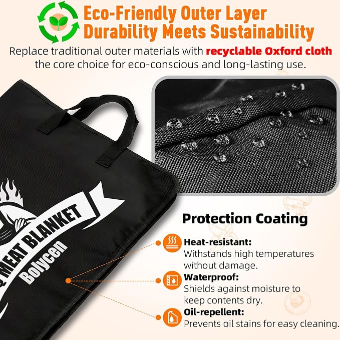 Upgraded BBQ Blanket for Resting Meat, Smoker Accessories Brisket Blanket - Image 6