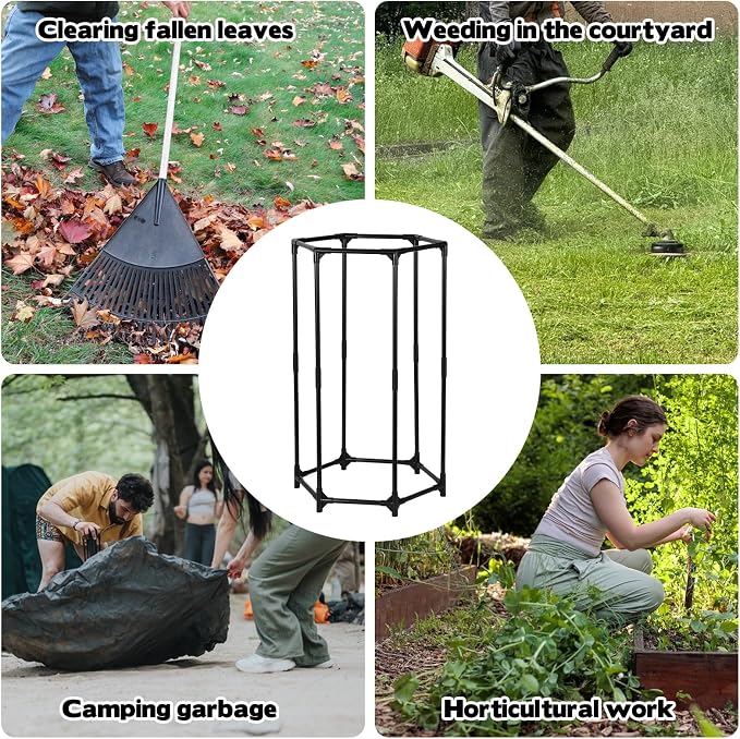 Rainmae Garden Trash Bag Holder Stand - Image 5