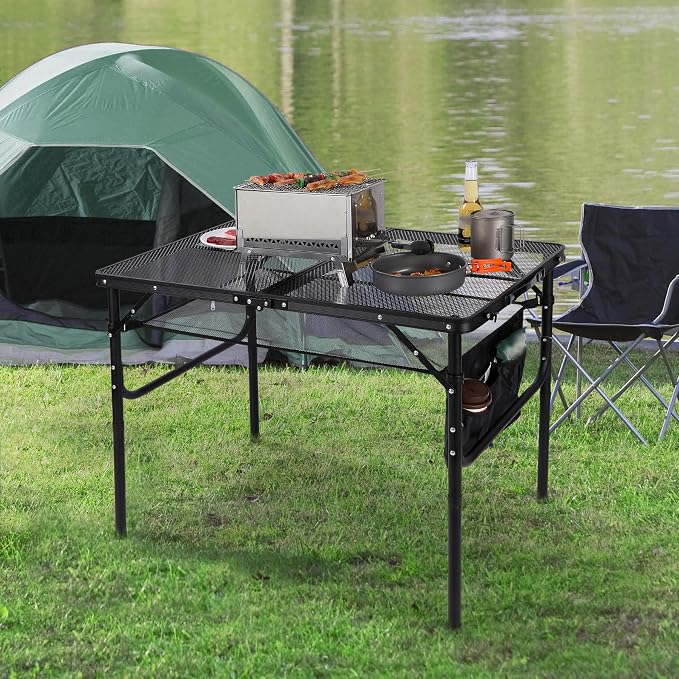 RedSwing Folding Grill Table, Aluminum Portable Grill Stand Table - Image 9