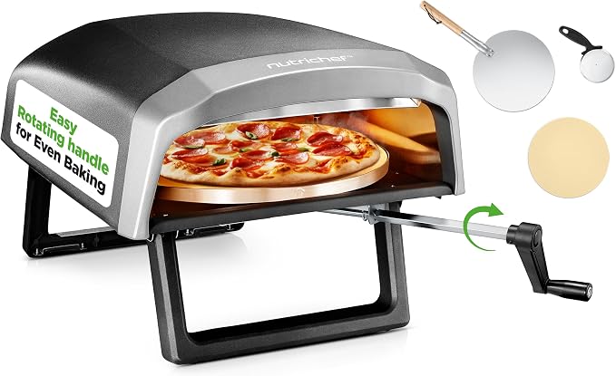 Nutrichef Outdoor Pizza Oven by NutriChef%E2%84%A2Kitchen