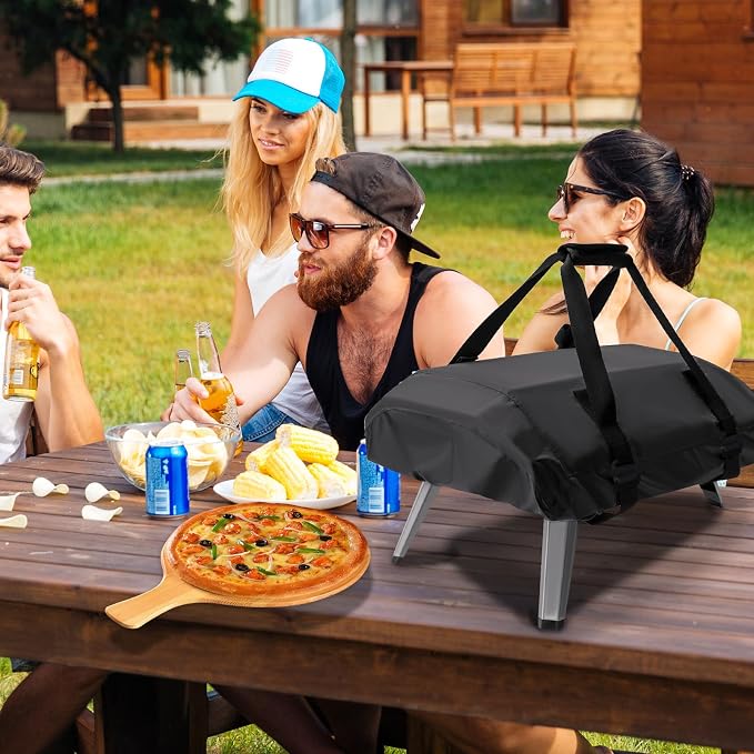 Pizza Oven Cover for Ooni Koda 12 Gas Pizza Oven, Waterproof 600D Heavy Duty - Image 6