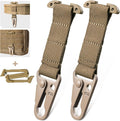LIVANS Molle Belt Clip Key Holder Tactical Battle Belt Plate Carrier Vest by LIVANS