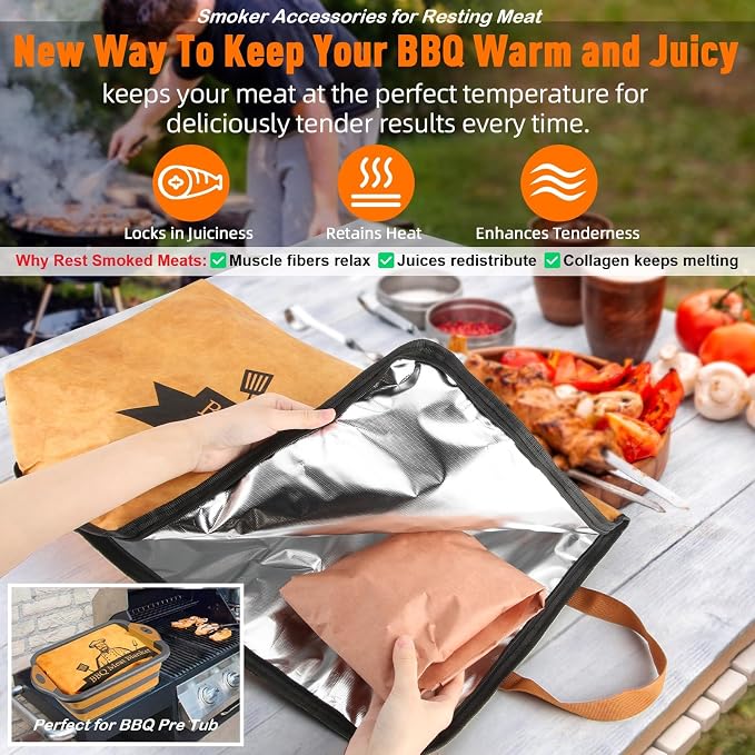 21in BBQ Blanket for Resting Meat - Image 2