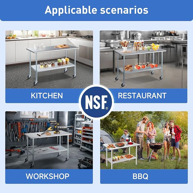 ROCKPOINT Stainless Steel Table - Image 7